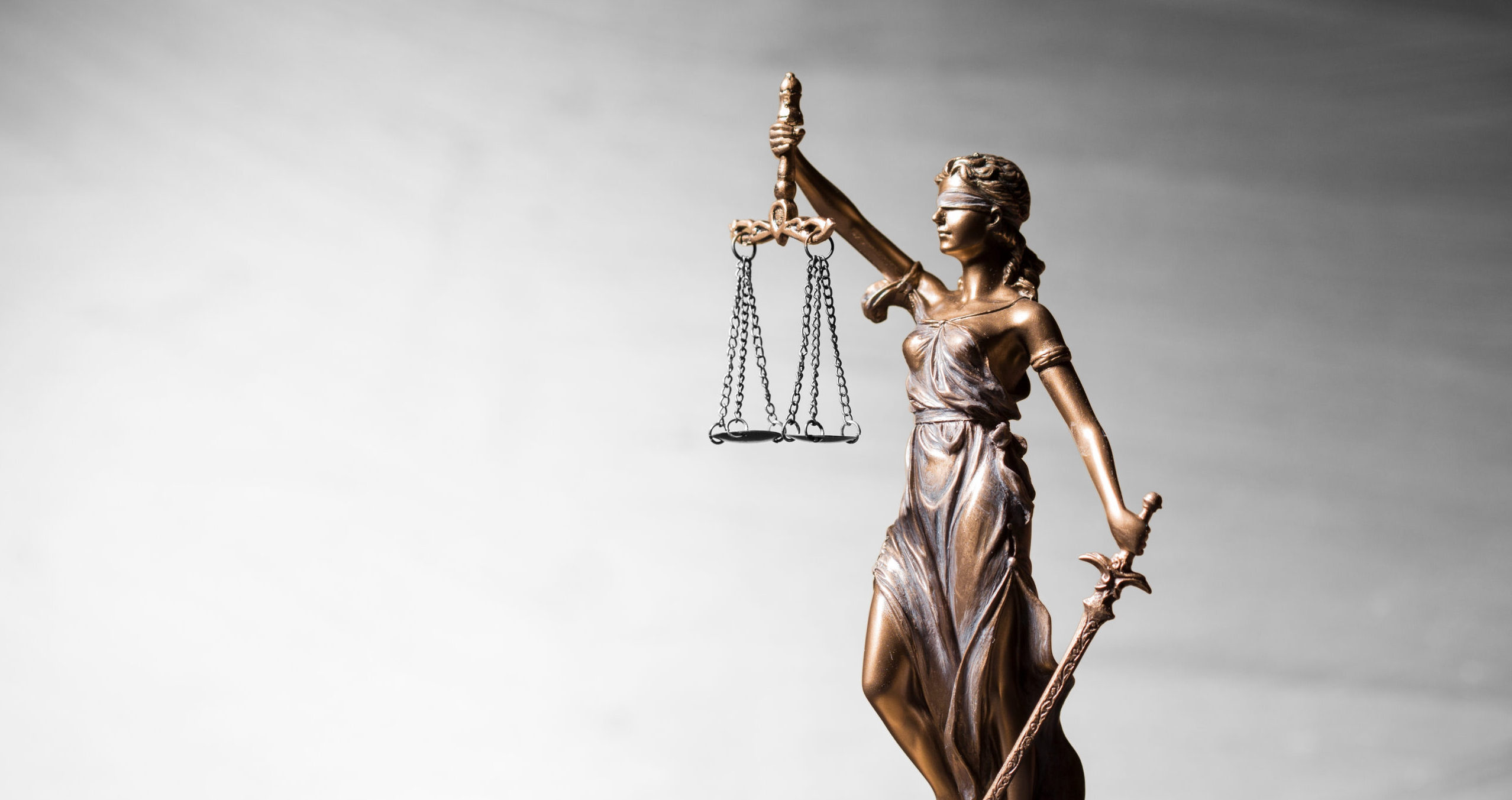 Themis statue, symbol of law and justice